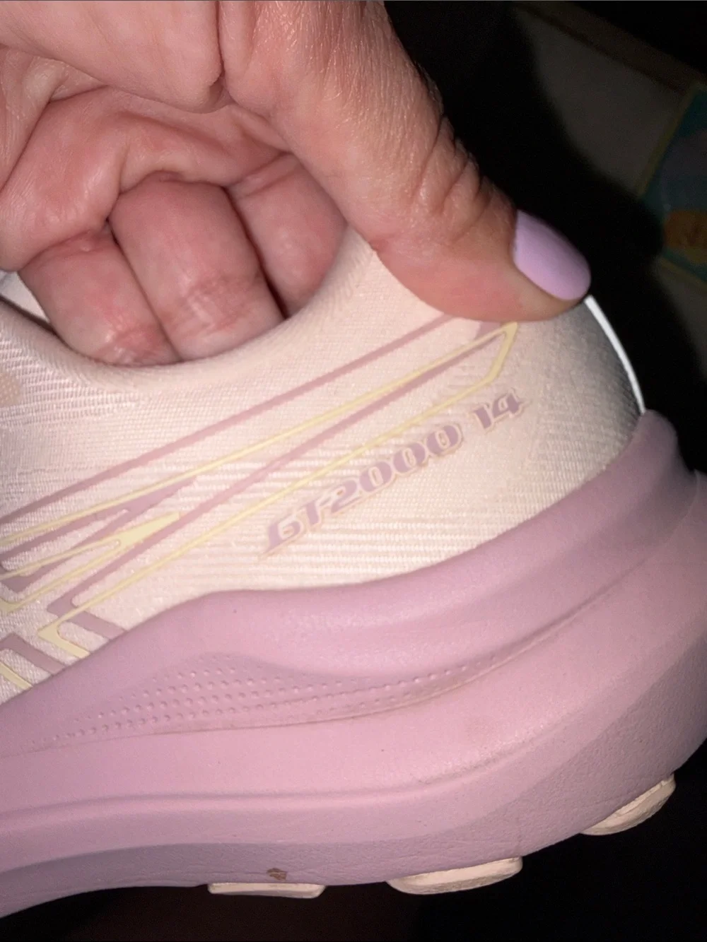 Asics soft pastel